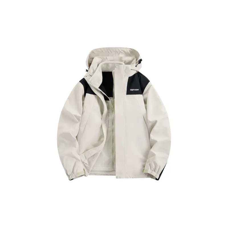 Kepu Keep Warm From The Wind Windbreaker Jacket Unisex-23
