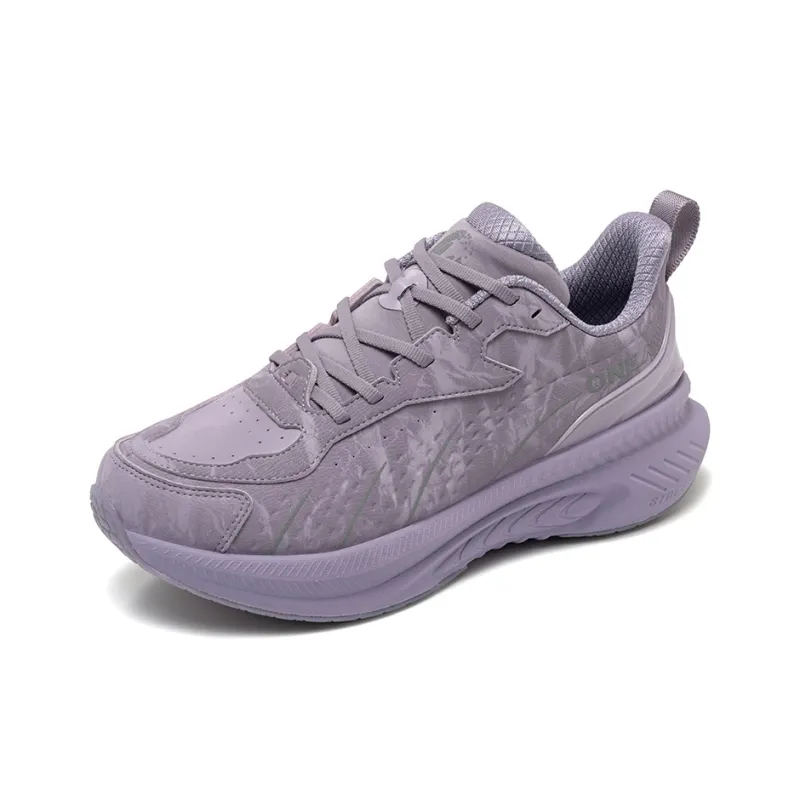 ONEMIX Cushioned Slip Resistant Breathable Low Top Sprint Running Shoes Unisex Palm Purple-1