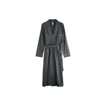Xuan Liang Bath Robes Men's Dark Gray
