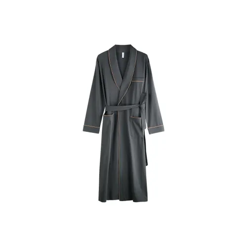 Xuan Liang Bath Robes Men's Dark Gray