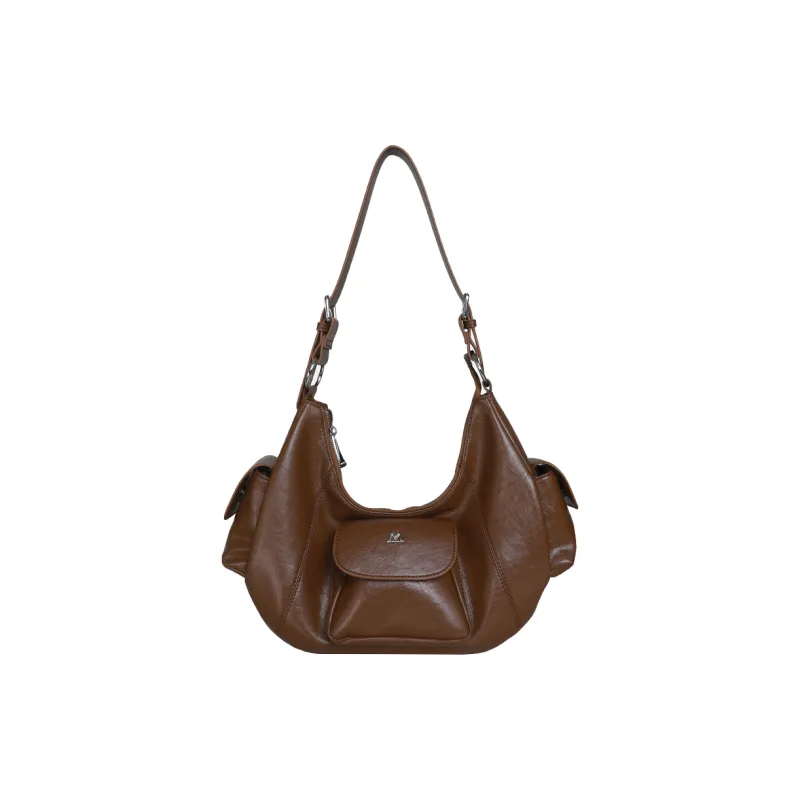 Kikawa Card Synthetic Leather Shoulder Bag Women's Multicolor-1