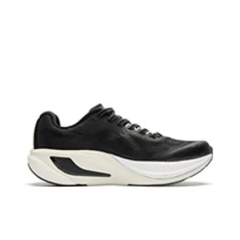 QIAODAN Borderless PRO Cushioned Breathable Slip Resistant Low Top Marathon Running Shoes Men's Black-1