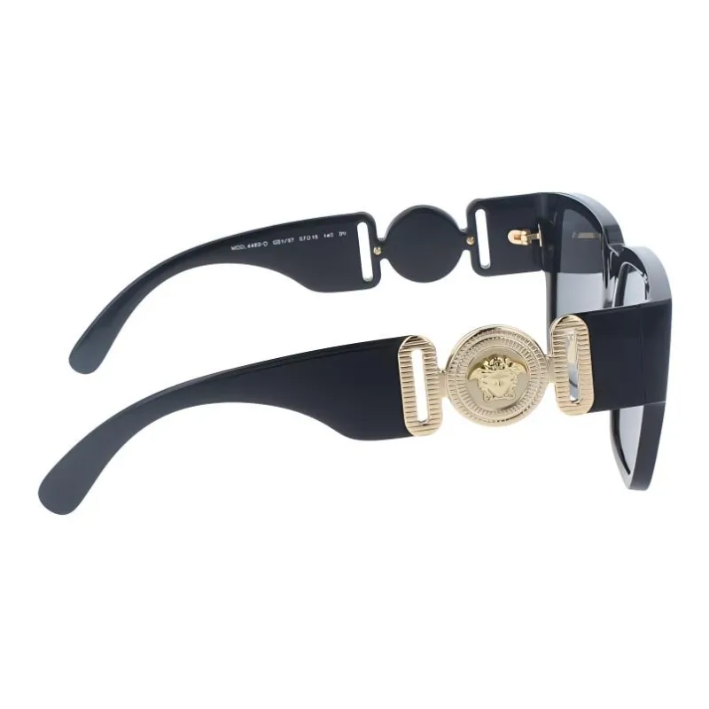 FANSIZHE Acetate Cat Eye Sunglasses Women's Black-2