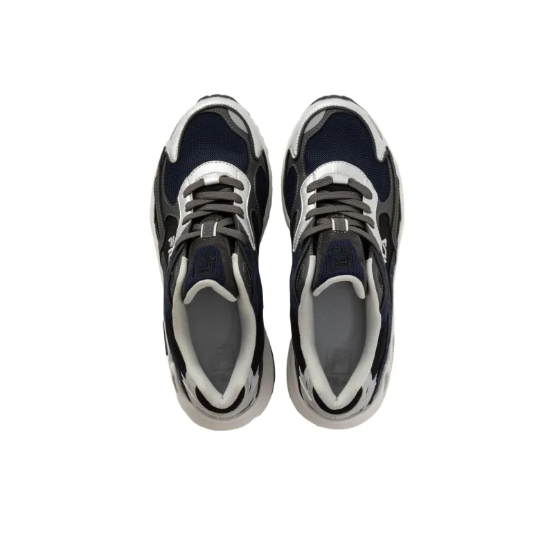 FILA Catapult Cushioning Low-Top Casual Shoes Unisex Blue-3