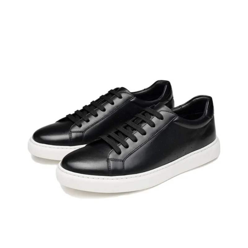 SAINT ANGELO Low Top Skateboard Shoes Men's Black-2