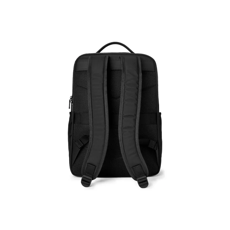 PIERRE CARDIN Ballistic Nylon Backpack Tubas Men's Black-3