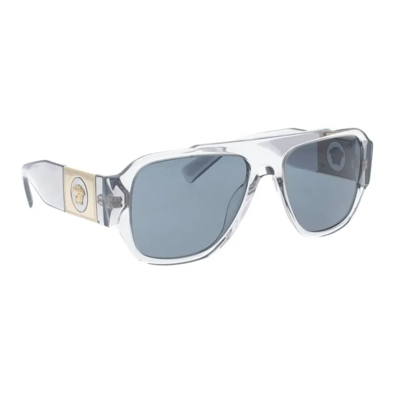 FANSIZHE Acetate Square Sunglasses Women's White-2