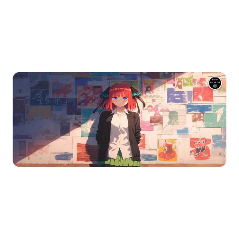 GULAN Newspaper Dimension Girlish Mouse Pad Extra Large Heating Desk SJC860 869 For Students Dormitory Office Writing-24