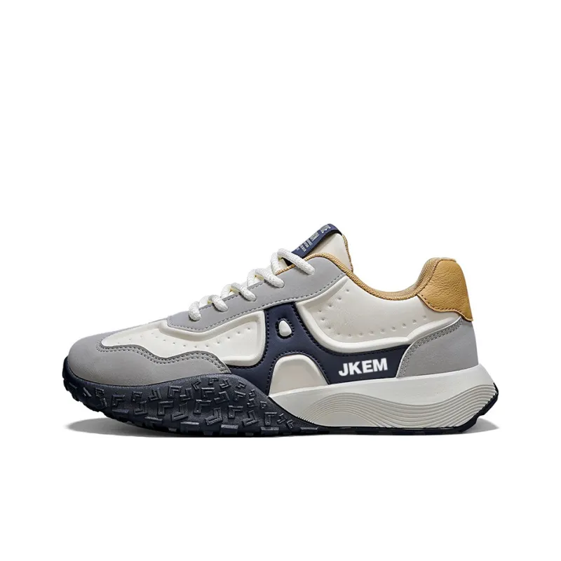 JKEM Cushioned Slip-Resistant Abrasion-Resistant Low-Top Casual Shoes Men's-10