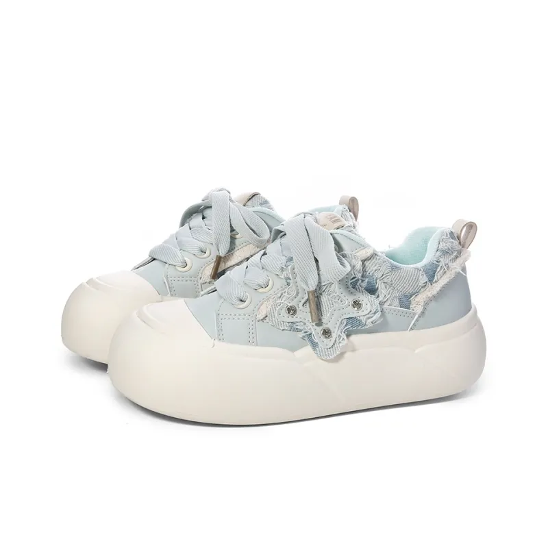 Lovely You Lightweight Cushioning Low-Top Skateboard Shoes Women's-6