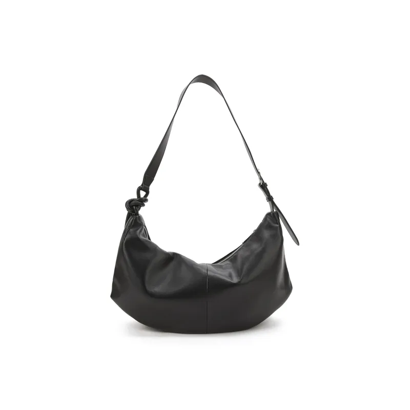 Hotwind Polyurethane Handbag Medium Size Women's Silver/Black-5