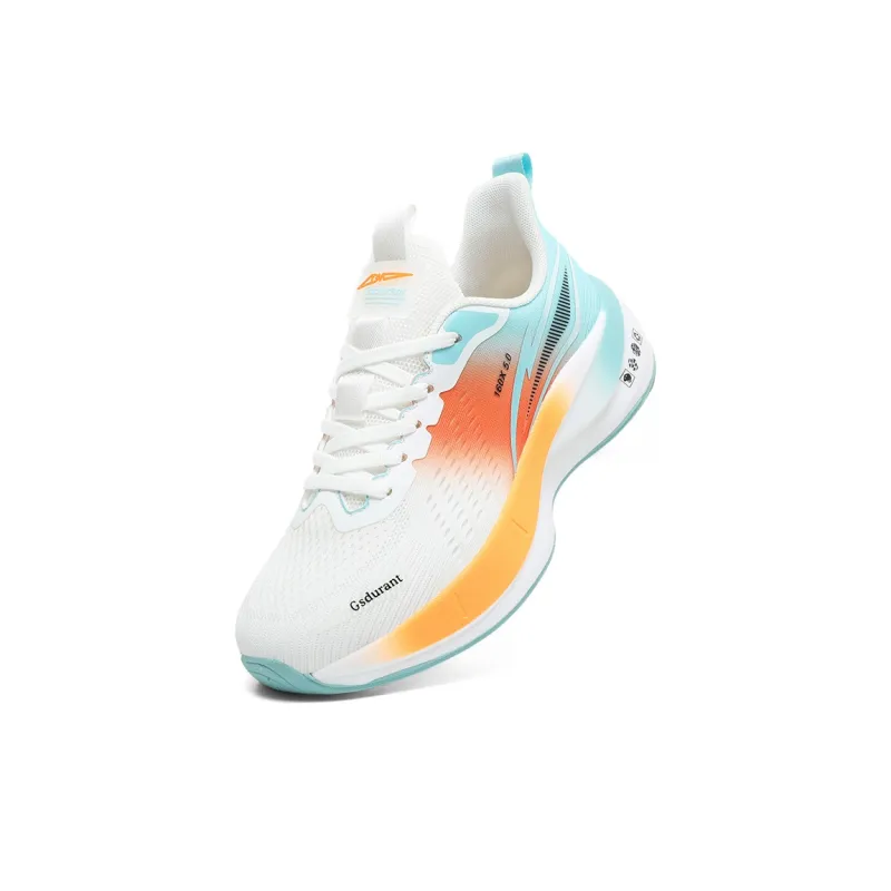 Gaius Durant Cushioning, Abrasion Resistant, Slip Resistant Low Top Supercritical Running Shoes Unisex Green Orange-2