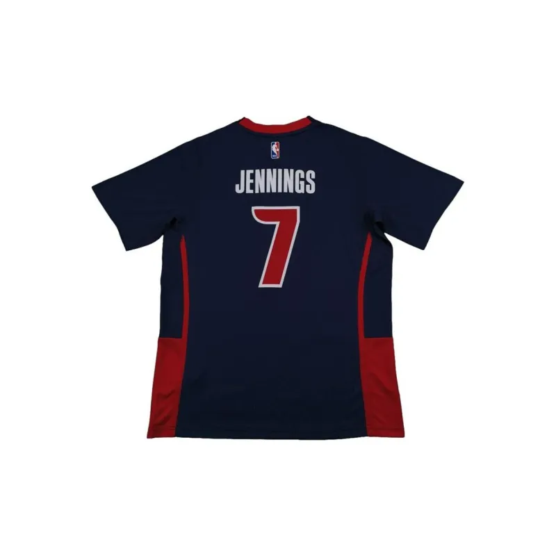 Adidas x NBA SWINGMAN Fan Edition Detroit Pistons Basketball Jersey Men's Navy Blue-1