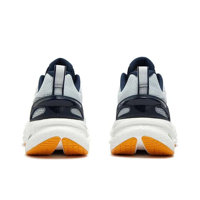 361° Cushioned Slip-Resistant Low-Top Casual Running Shoes Men's Blue-3