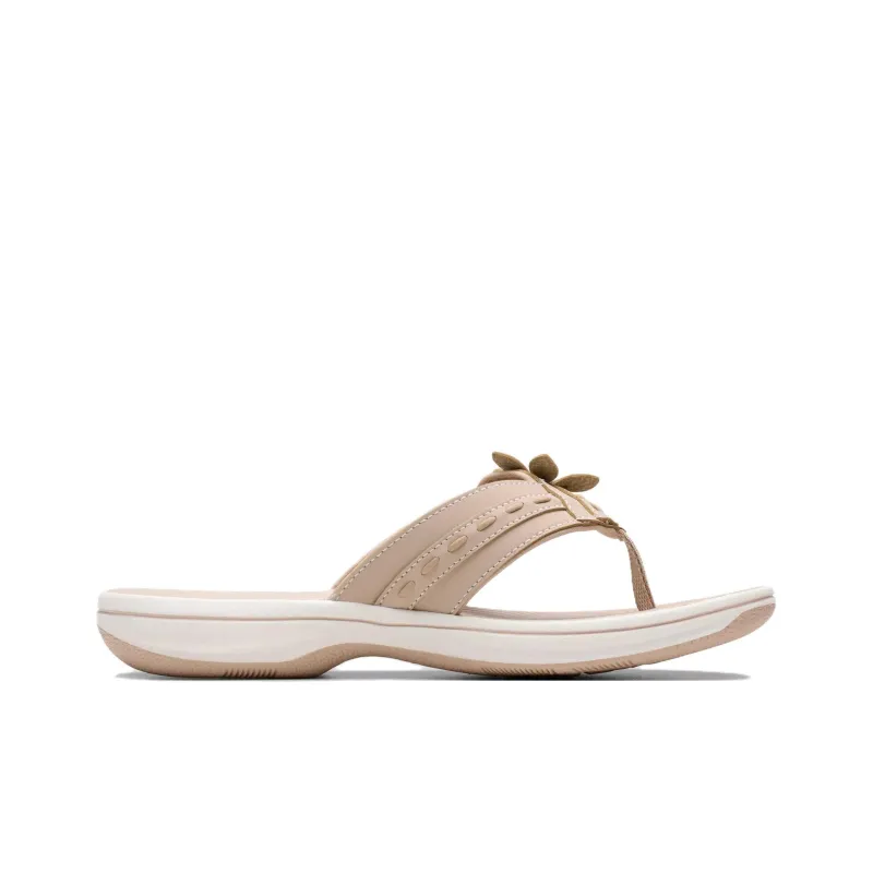 Clarks Abrasion-Resistant Flip Flops Women's Sand-1