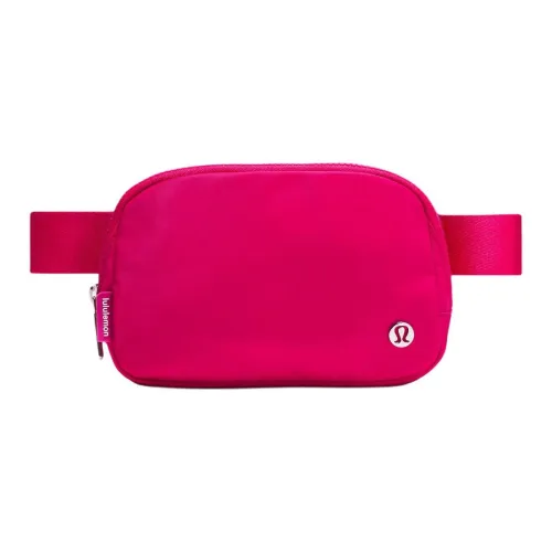 Lululemon Everywhere Nylon Fanny Pack Unisex Rose Red