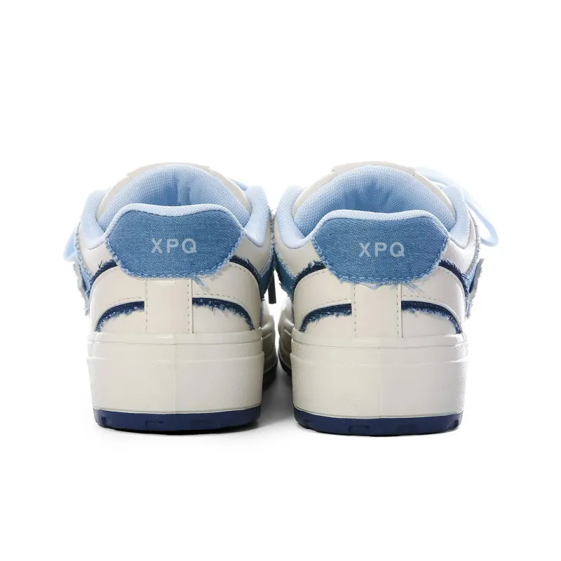 XPQ Coverage Anti Slip And Wear Resistant Low Top Skateboard Shoes Women's-11