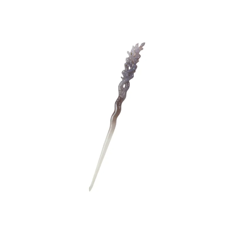 Jade Charm Yao Hairpins Smoky Purple Women's-0