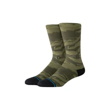 Stance Mid Calf Socks Unisex 1 Pack Dark Green