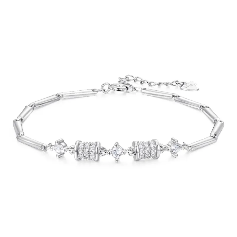 KADER 925 Sterling Silver Bracelets Women's Silver Box-0