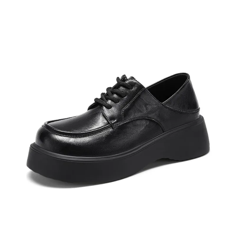 DAPHNE Casual Single Shoes Women's Black-1