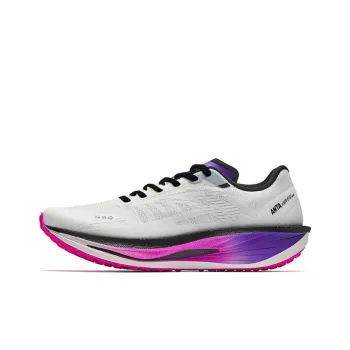 Anta Cushioning Anti Slip And Wear Resistant Low Top Casual Running Shoes Men's White Black