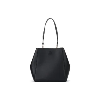TORY BURCH Kira Lambskin Crossbody Bag Shoulder Bag Small Size Women's Black