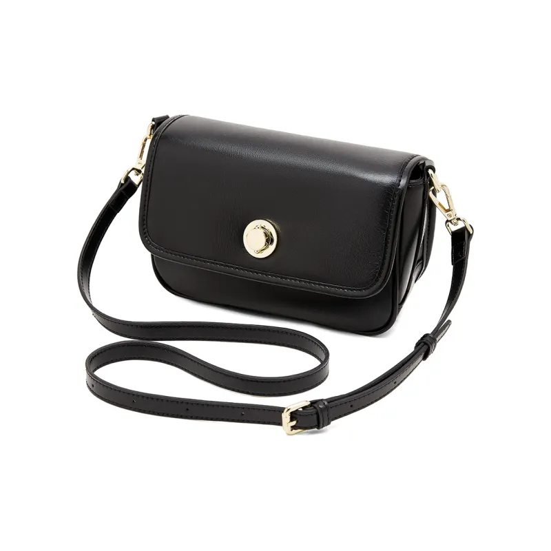 Old Man's Head Cow Leather Crossbody Bag, Shoulder Bag Women's Multicolor-1