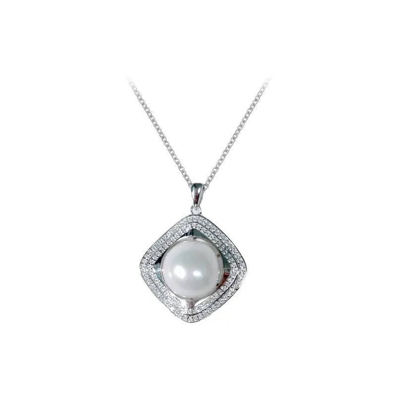 SIYIJIA Saltwater Pearl Necklaces Women's-0