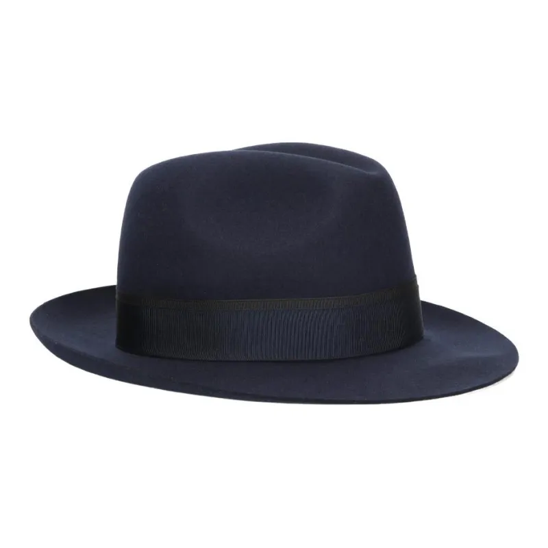 Borsalino Felt Fedora Hat-2