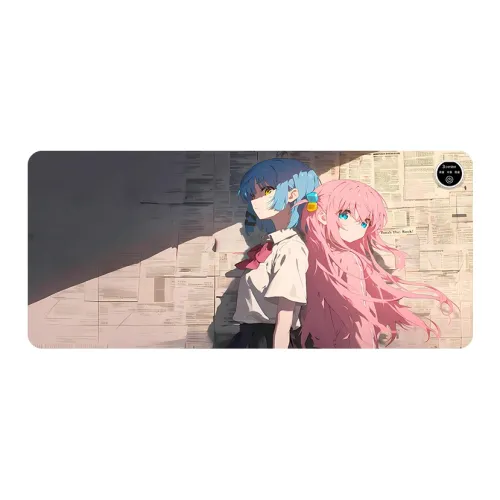 GULAN Newspaper Dimension Girlish Mouse Pad Extra Large Heating Desk SJC860-869 For Students Dormitory Office Writing