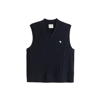 Abercrombie＆Fitch Vest Men's Blue