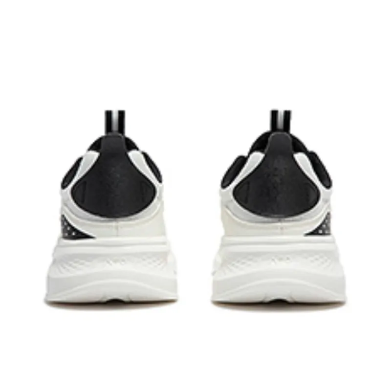 361° Life Collection Slip Resistant And Breathable Low Top Running Shoes Men's White Black-2