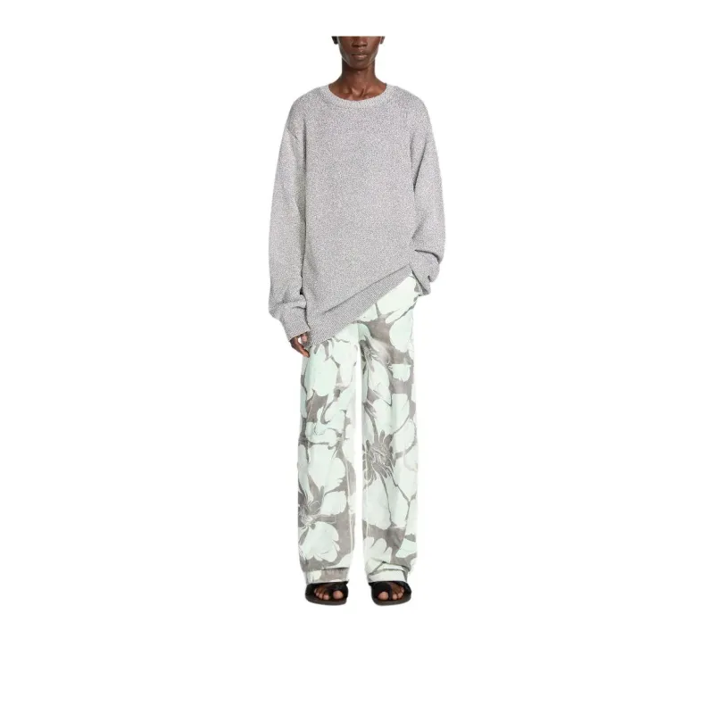 DRIES VAN NOTEN Metallic threaded Sweater-1