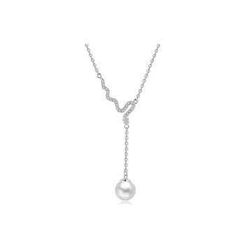 FROMLOVER 925 Sterling Silver Necklaces Women's
