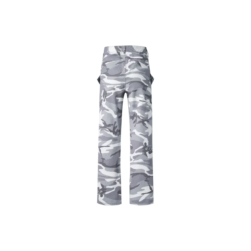 SUPEREALLY Jeans Unisex White Gray-1