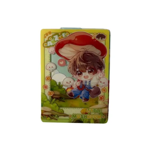 MANCOOL Little Mushroom Unbound Collection Anzhu Liu Q-Version Transparent Card Anime / Games Postcards
