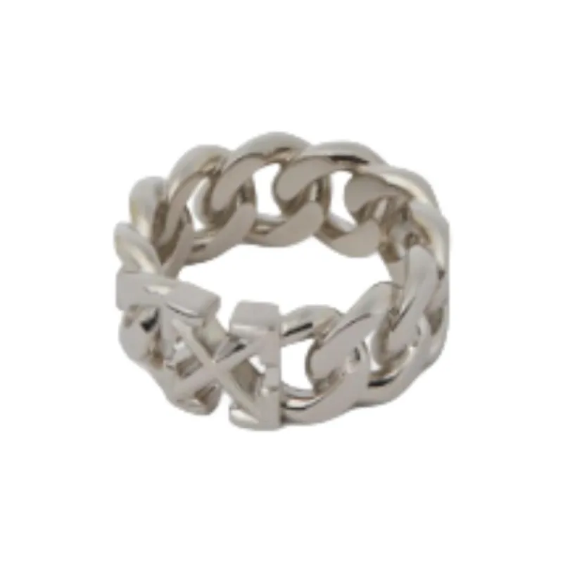 OFF WHITE Arrow Chain Ring-1