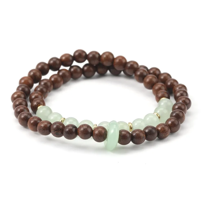 Tanner Golden Sandalwood Bracelets Unisex-0