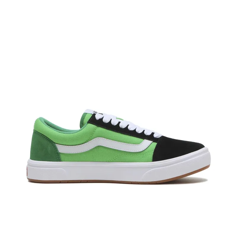 MIN NANO x Vans New Jazz Anti Slip Wear Resistant Low Top Skateboard Shoes Unisex Green Black-1