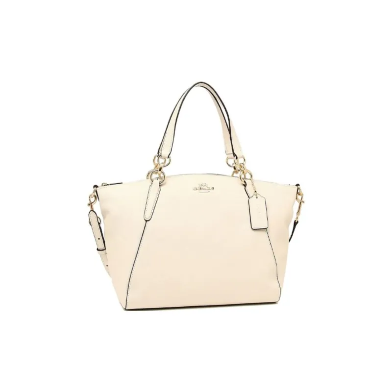 COACH Kelsey Pebbled Leather Dumpling Bag Shoulder Bag Crossbody Bag Handbag Women's Chalk White-1