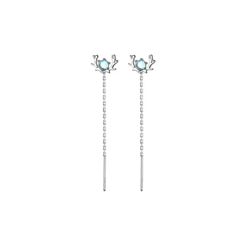KOOGIS 925 Sterling Silver Drop Earrings Women's-0