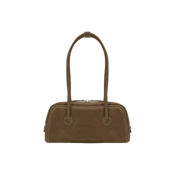 MARGE SHERWOOD Grain Cow Leather Shoulder Bag Regular Women's Chestnut