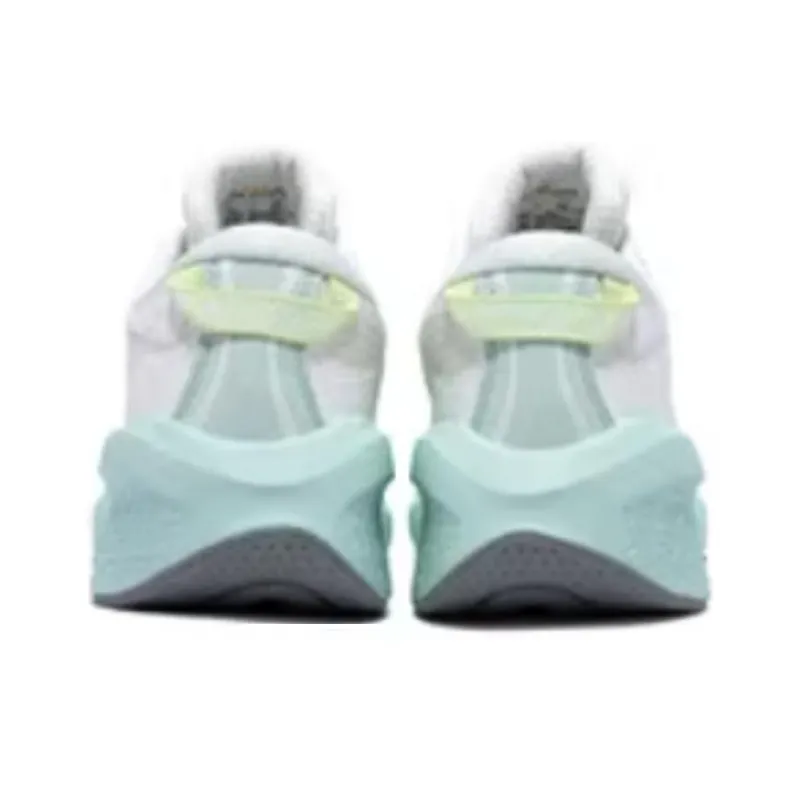 361° Type Anti Slip Wear Resistant Low Top Running Shoes Women's White Green-2