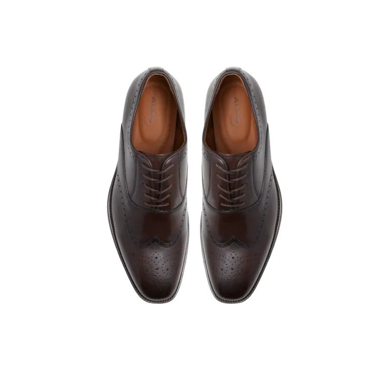 ALDO Dress Shoes Men Black/Dark Brown/Brandy-9