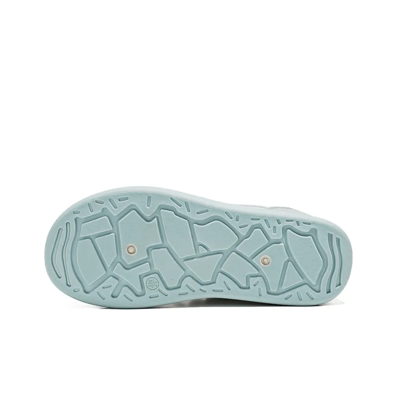 HUANQIU Anti Slip And Wear Resistant Lightweight Low Top Skateboard Shoes Women's Lake Blue-4