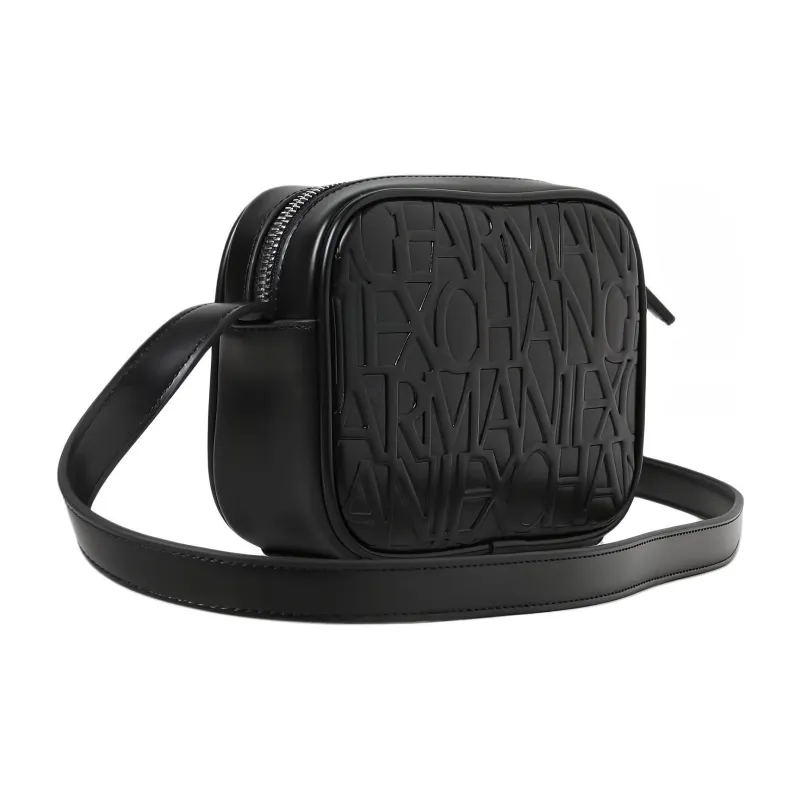 ARMANI EXCHANGEAE Polyester Shoulder Bag, Crossbody Bag Small Size Women's Black-1