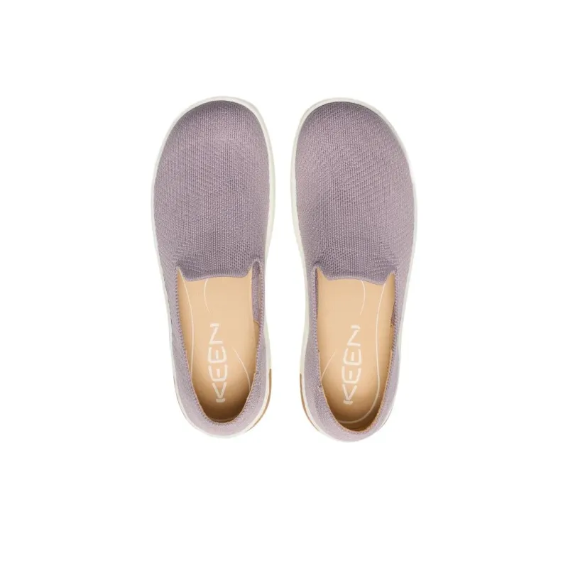 KEEN KNX Slip Resistant Low Top Canvas Shoes Women's Purple-3