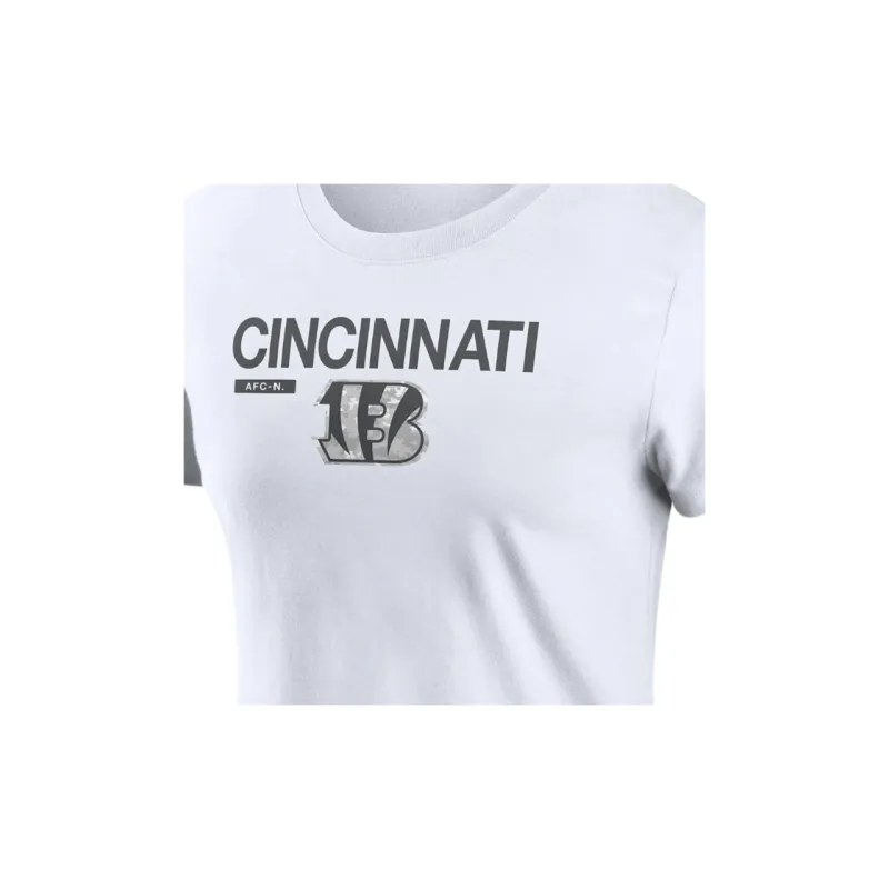 Nike Cincinnati Bengals Salute To Service Legend Women's Nike Nfl T Shirt-2
