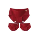 F Set-Lucky Red-Ripple+Triangle+Jacquard (3 Pack)